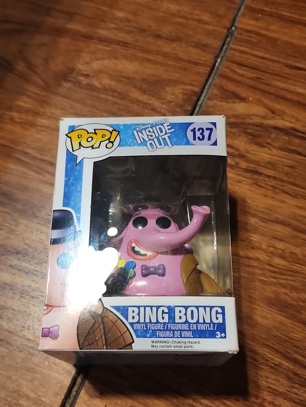 Funko Pink Bing Bong Vinyl Figure from Inside Out